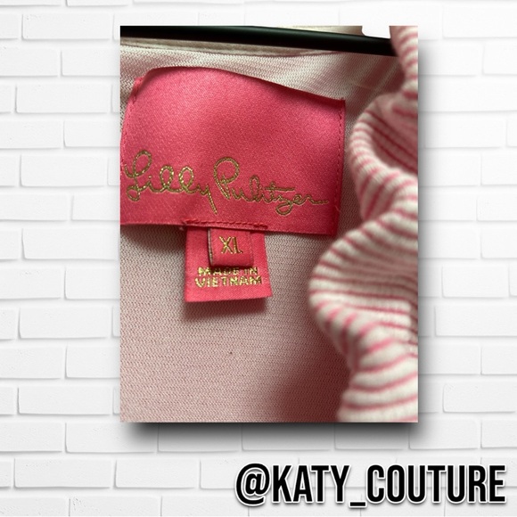 LILLY PULITZER SHORT SLEEVE TISBURY SHIFT DRESS, WOMENS XL, NWOT. - Picture 2 of 4